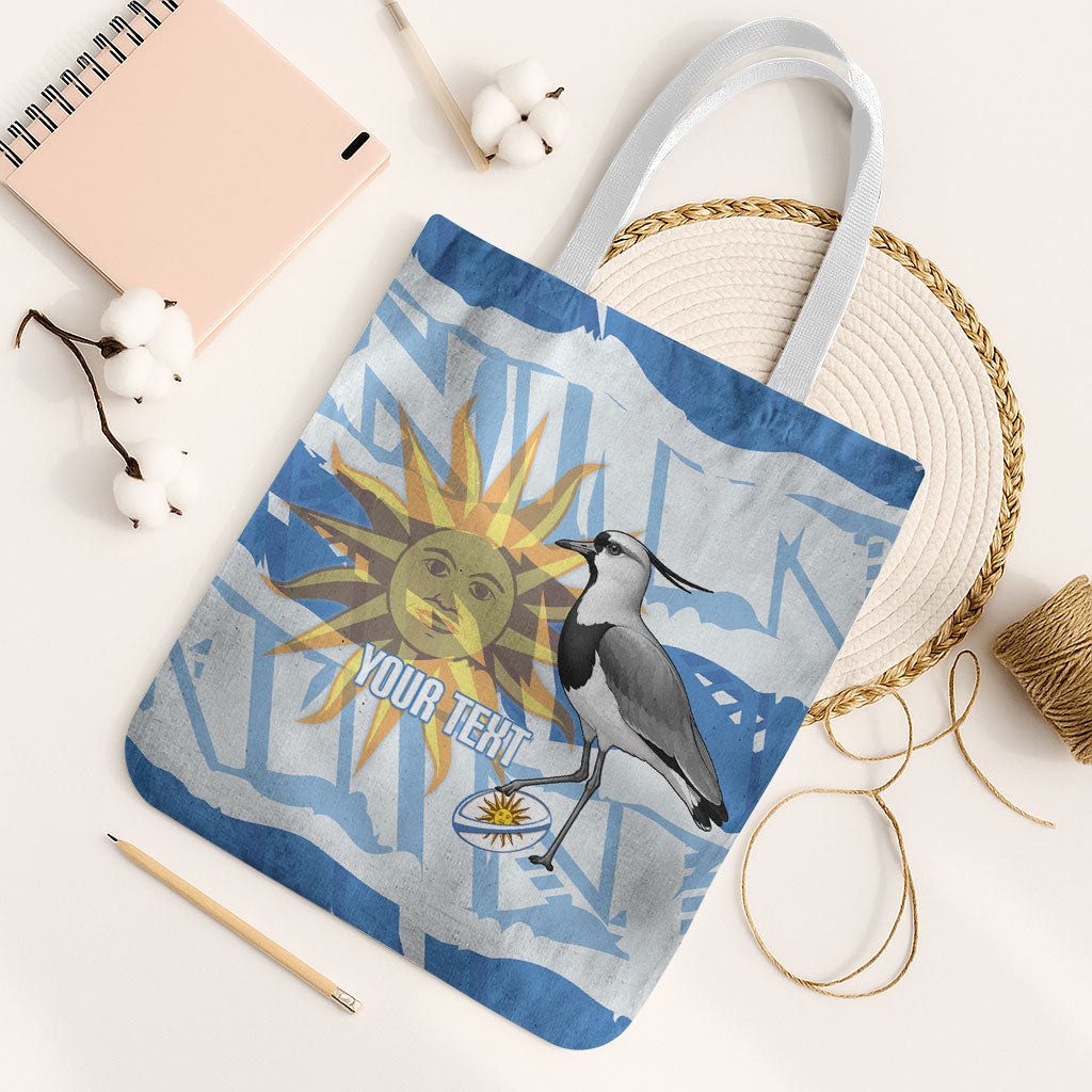 Custom Uruguay Rugby 2026 Tote Bag Sun Of May and Lapwing