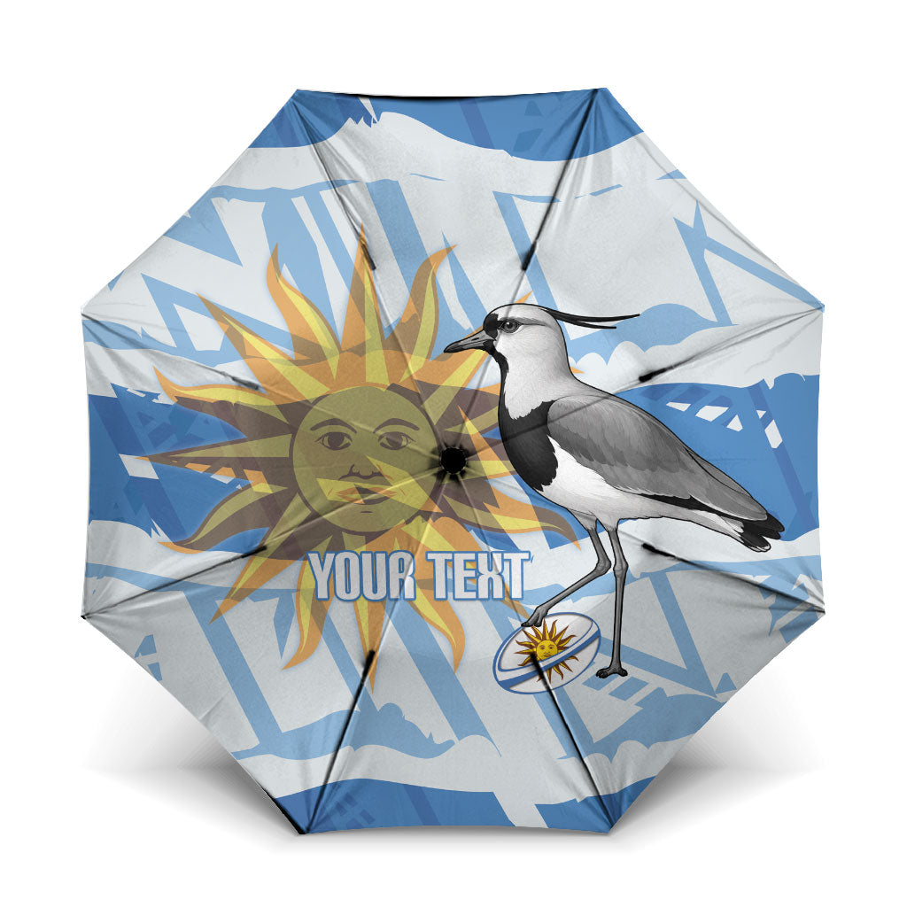 Custom Uruguay Rugby 2026 Umbrella Sun Of May and Lapwing