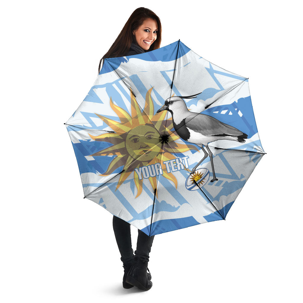 Custom Uruguay Rugby 2026 Umbrella Sun Of May and Lapwing