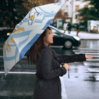 Custom Uruguay Rugby 2026 Umbrella Sun Of May and Lapwing