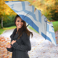 Custom Uruguay Rugby 2026 Umbrella Sun Of May and Lapwing