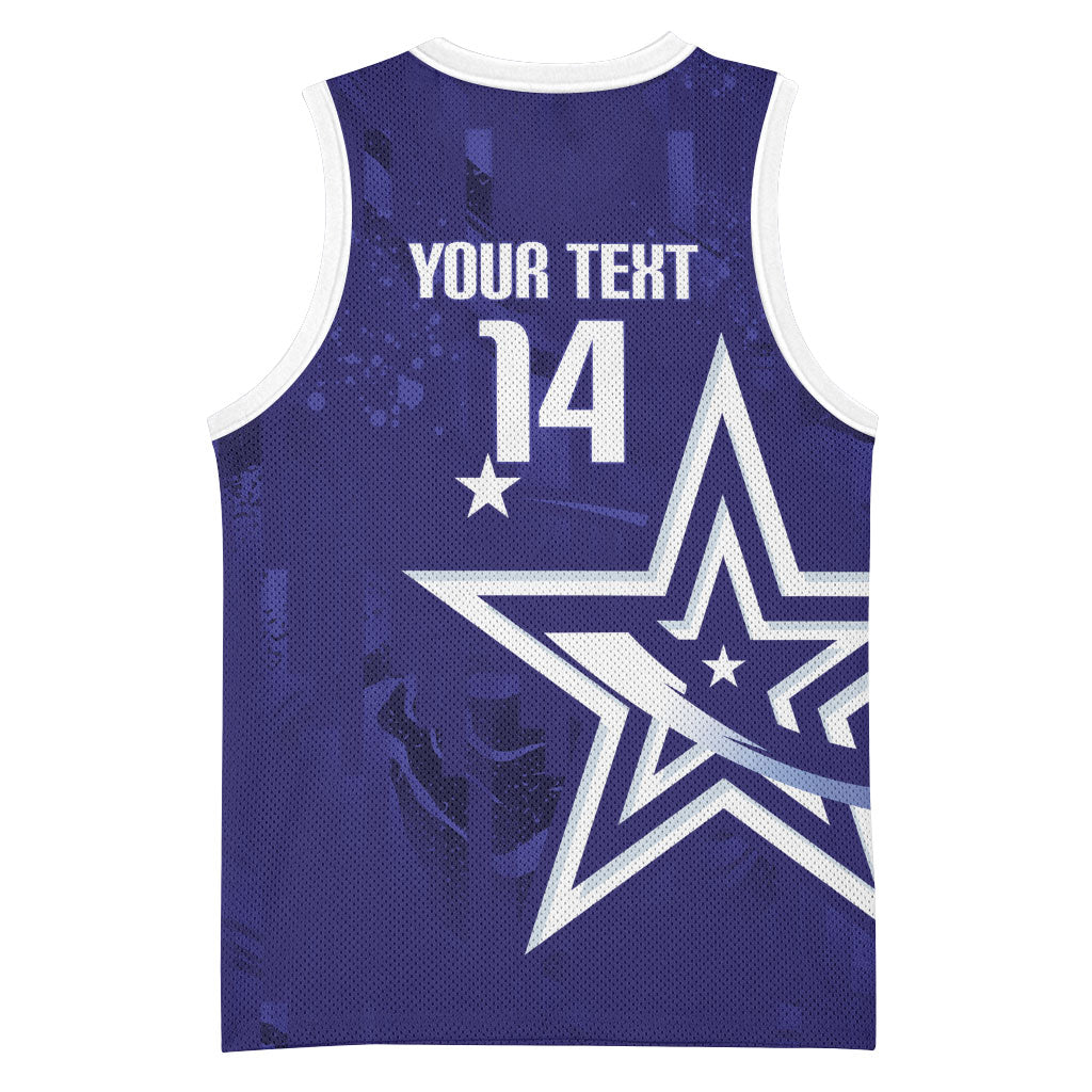 Custom United States Rugby 2026 Basketball Jersey Go USA Star Symbol