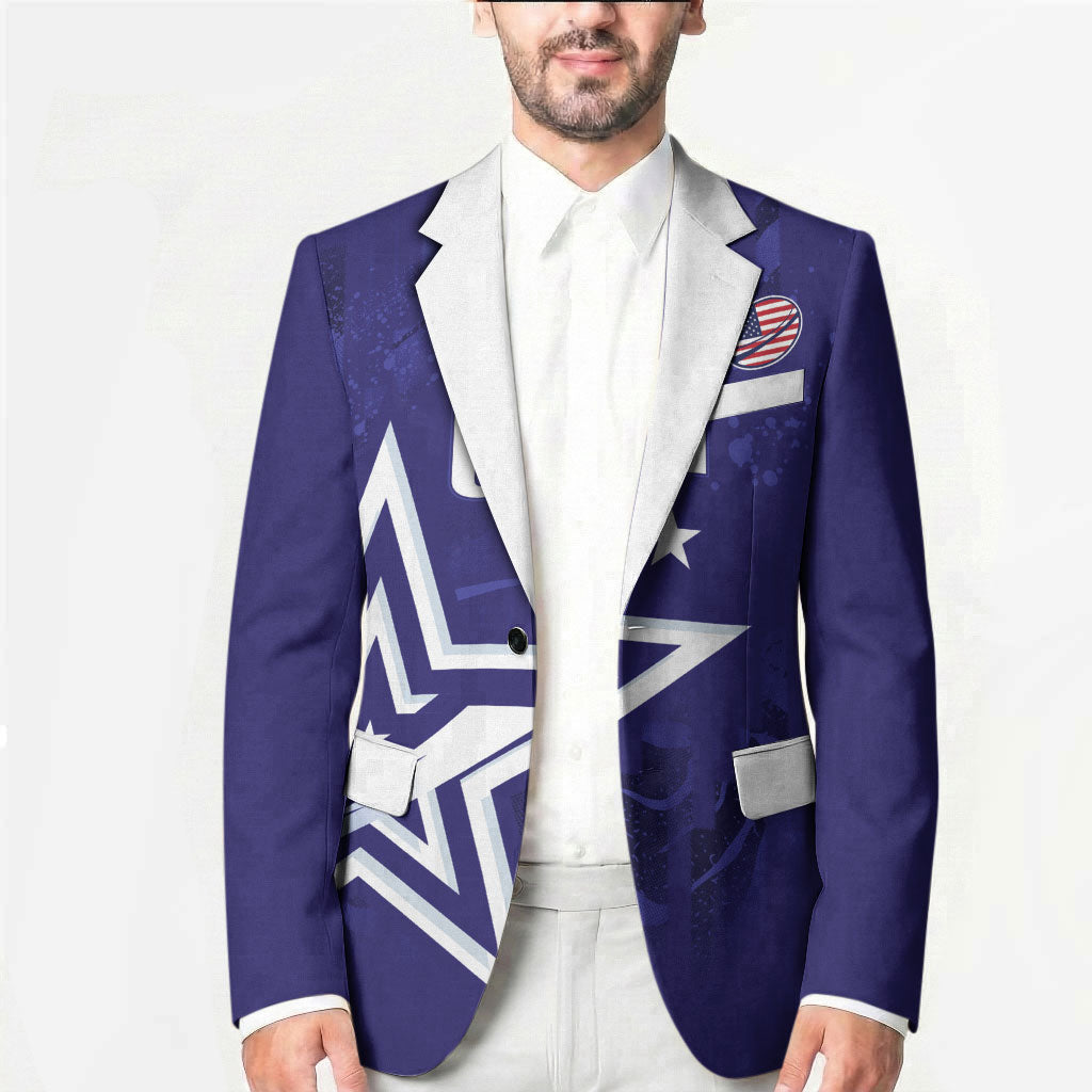 Custom United States Rugby 2026 Blazer Go USA Star Symbol