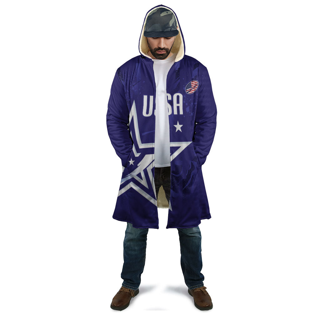 Custom United States Rugby 2026 Cloak Go USA Star Symbol
