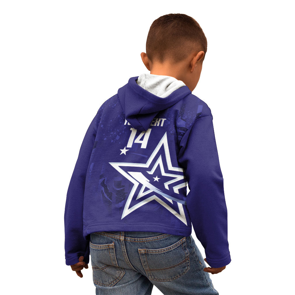 Custom United States Rugby 2026 Kid Hoodie Go USA Star Symbol