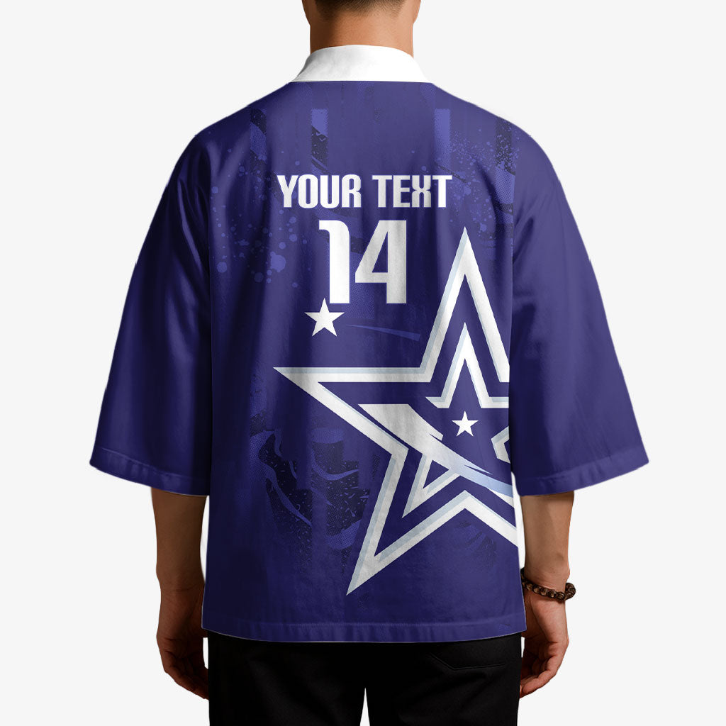 Custom United States Rugby 2026 Kimono Go USA Star Symbol