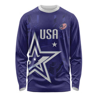 Custom United States Rugby 2026 Long Sleeve Shirt Go USA Star Symbol