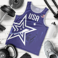Custom United States Rugby 2026 Men Tank Top Go USA Star Symbol