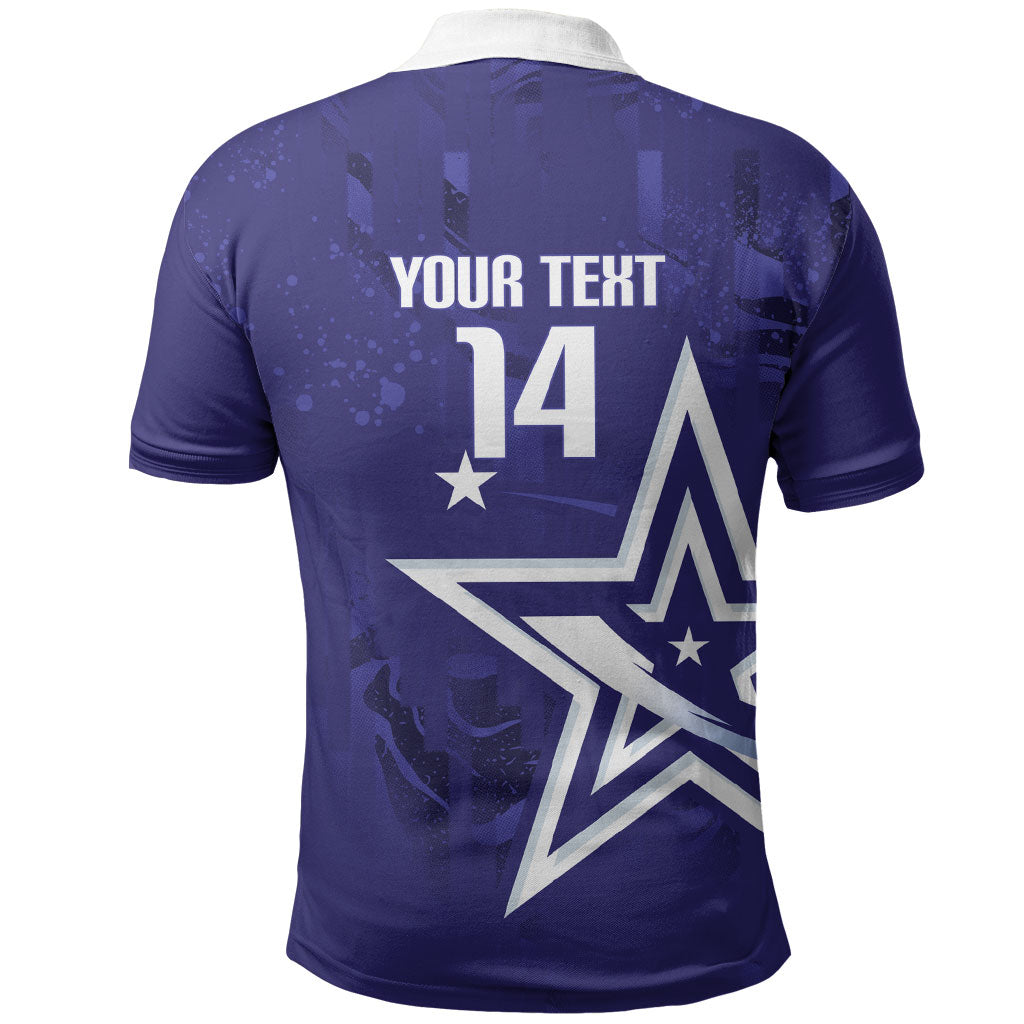 Custom United States Rugby 2026 Polo Shirt Go USA Star Symbol