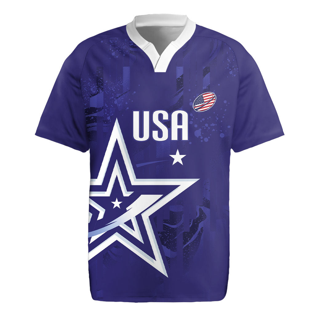 Custom United States Rugby 2026 Rugby Jersey Go USA Star Symbol