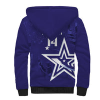 Custom United States Rugby 2026 Sherpa Hoodie Go USA Star Symbol