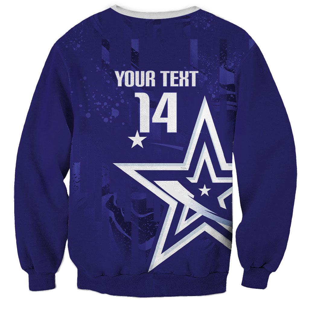 Custom United States Rugby 2026 Sweatshirt Go USA Star Symbol