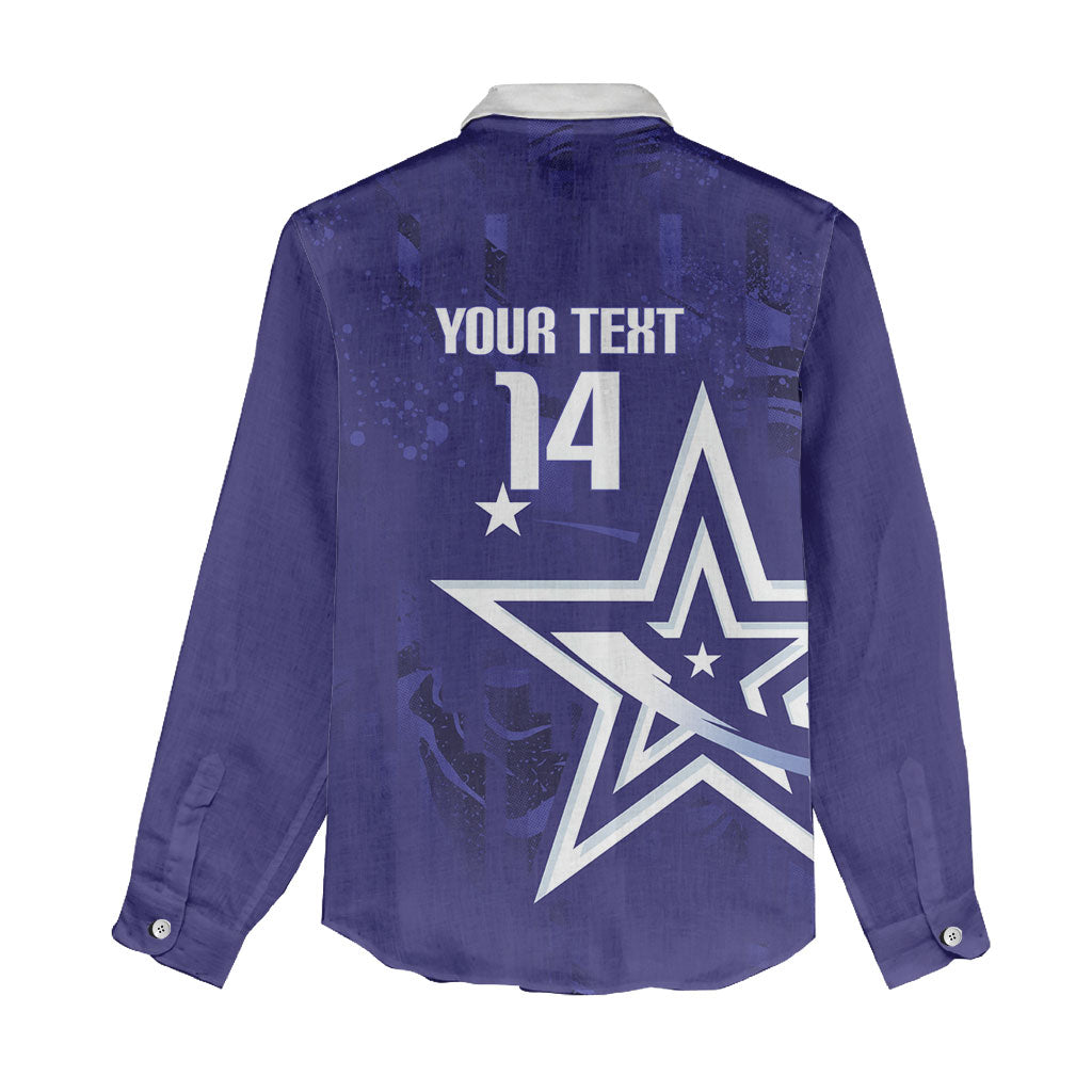 Custom United States Rugby 2026 Women Casual Shirt Go USA Star Symbol