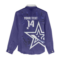 Custom United States Rugby 2026 Women Casual Shirt Go USA Star Symbol