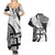 Fiji Rugby Couples Matching Summer Maxi Dress and Hawaiian Shirt World Cup 2023 Go Champions Fijian Tapa Black Version - Wonder Print Shop
