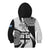 Fiji Rugby Kid Hoodie World Cup 2023 Go Champions Fijian Tapa Black Version - Wonder Print Shop