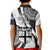 Fiji Rugby Kid Polo Shirt World Cup 2023 Go Champions Fijian Tapa Black Version - Wonder Print Shop