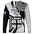 Fiji Rugby Long Sleeve Shirt World Cup 2023 Go Champions Fijian Tapa Black Version - Wonder Print Shop