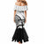 Fiji Rugby Mermaid Dress World Cup 2023 Go Champions Fijian Tapa Black Version - Wonder Print Shop