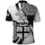 Fiji Rugby Polo Shirt World Cup 2023 Go Champions Fijian Tapa Black Version - Wonder Print Shop