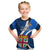 Fiji Rugby Kid T Shirt World Cup 2023 Go Champions Fijian Tapa Blue Version - Wonder Print Shop