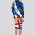 Fiji Rugby Long Sleeve Bodycon Dress World Cup 2023 Go Champions Fijian Tapa Blue Version - Wonder Print Shop