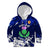Custom Scotland Rugby Kid Hoodie World Cup 2023 Go Scottish Thistle Grunge Style - Wonder Print Shop