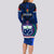 Samoa Rugby Long Sleeve Bodycon Dress World Cup 2023 Go Champions Manu Samoa - Wonder Print Shop
