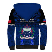 Samoa Rugby Sherpa Hoodie World Cup 2023 Go Champions Manu Samoa - Wonder Print Shop