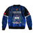 Samoa Rugby Sleeve Zip Bomber Jacket World Cup 2023 Go Champions Manu Samoa - Wonder Print Shop