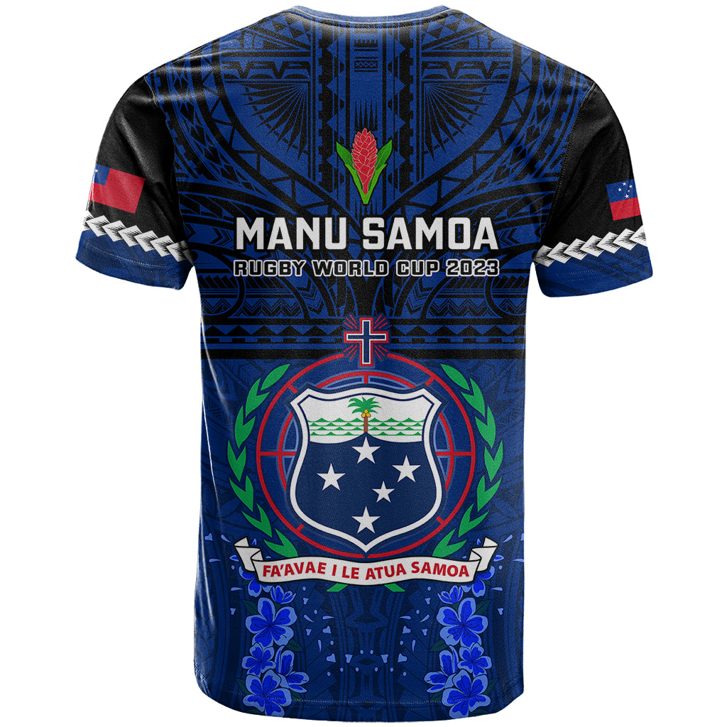 Samoa Rugby T Shirt World Cup 2023 Go Champions Manu Samoa - Wonder Print Shop