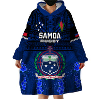 Samoa Rugby Wearable Blanket Hoodie World Cup 2023 Go Champions Manu Samoa - Wonder Print Shop