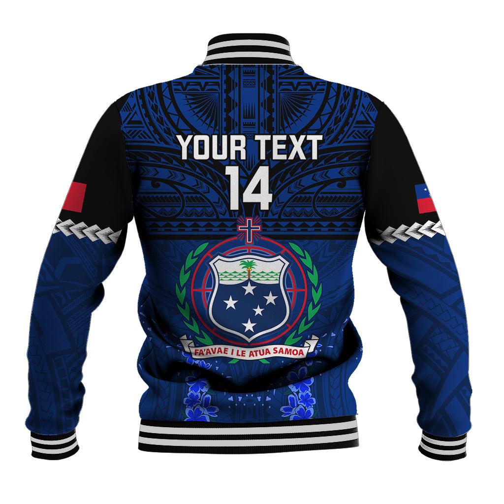 Custom Samoa Rugby Baseball Jacket World Cup 2023 Go Champions Manu Samoa - Wonder Print Shop