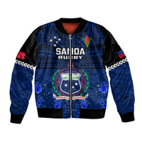 Custom Samoa Rugby Bomber Jacket World Cup 2023 Go Champions Manu Samoa - Wonder Print Shop