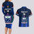 Custom Samoa Rugby Couples Matching Long Sleeve Bodycon Dress and Hawaiian Shirt World Cup 2023 Go Champions Manu Samoa - Wonder Print Shop