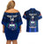 Custom Samoa Rugby Couples Matching Off Shoulder Short Dress and Hawaiian Shirt World Cup 2023 Go Champions Manu Samoa - Wonder Print Shop