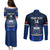 Custom Samoa Rugby Couples Matching Puletasi Dress and Long Sleeve Button Shirts World Cup 2023 Go Champions Manu Samoa - Wonder Print Shop