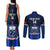 Custom Samoa Rugby Couples Matching Tank Maxi Dress and Long Sleeve Button Shirts World Cup 2023 Go Champions Manu Samoa - Wonder Print Shop
