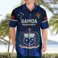 Custom Samoa Rugby Hawaiian Shirt World Cup 2023 Go Champions Manu Samoa - Wonder Print Shop