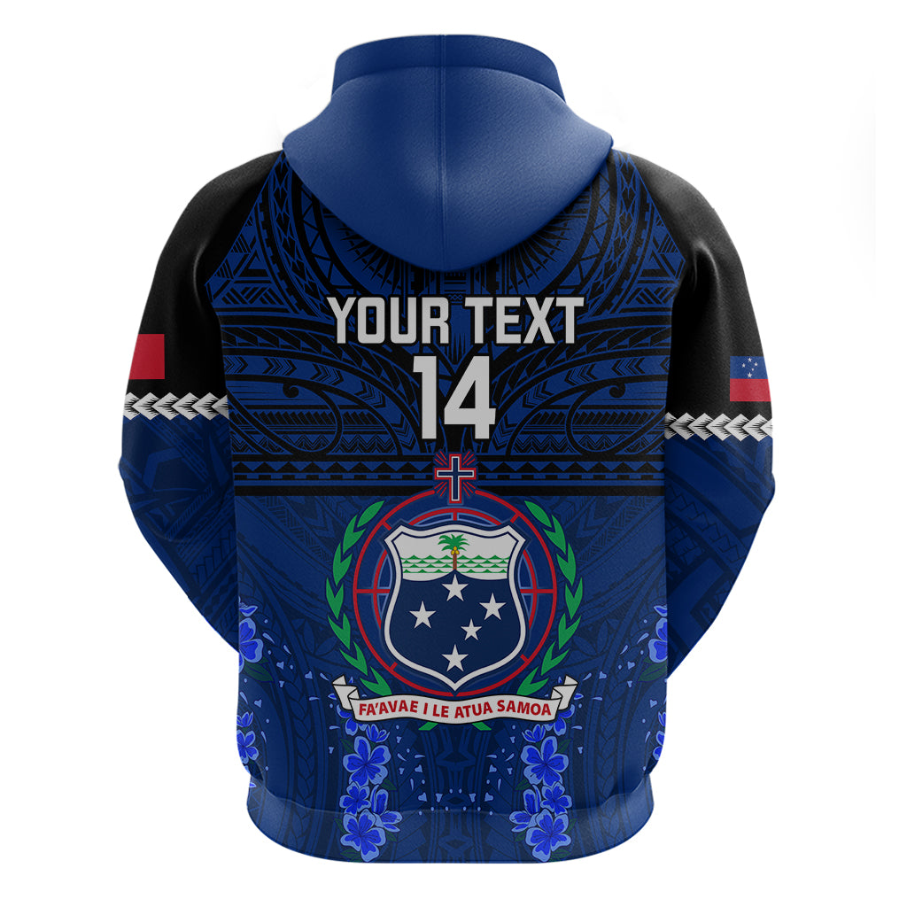 Custom Samoa Rugby Hoodie World Cup 2023 Go Champions Manu Samoa - Wonder Print Shop