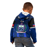 Custom Samoa Rugby Kid Hoodie World Cup 2023 Go Champions Manu Samoa - Wonder Print Shop