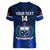 Custom Samoa Rugby Women V Neck T Shirt World Cup 2023 Go Champions Manu Samoa - Wonder Print Shop
