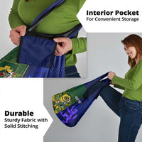 Custom South Africa And Scotland Rugby Grocery Bag Springboks Thistle Together