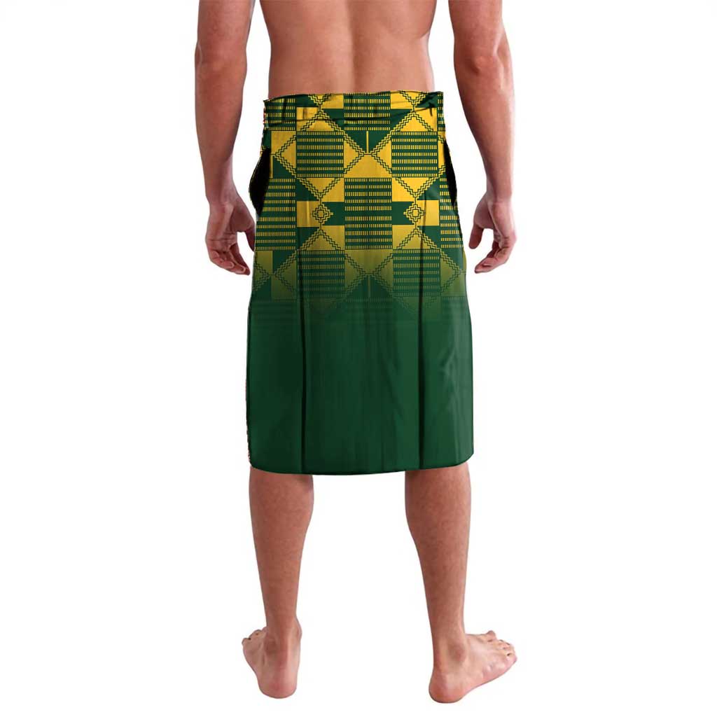 Custom South Africa And Scotland Rugby Lavalava Springboks Thistle Together - Wonder Print Shop