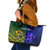 Custom South Africa And Scotland Rugby Leather Tote Bag Springboks Thistle Together - Wonder Print Shop
