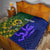 Custom South Africa And Scotland Rugby Quilt Springboks Thistle Together - Wonder Print Shop