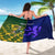Custom South Africa And Scotland Rugby Sarong Springboks Thistle Together - Wonder Print Shop