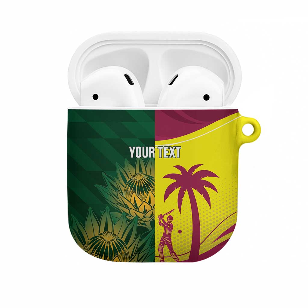 South Africa West Indies Cricket Custom AirPods Case Proteas Windies Together - Wonder Print Shop