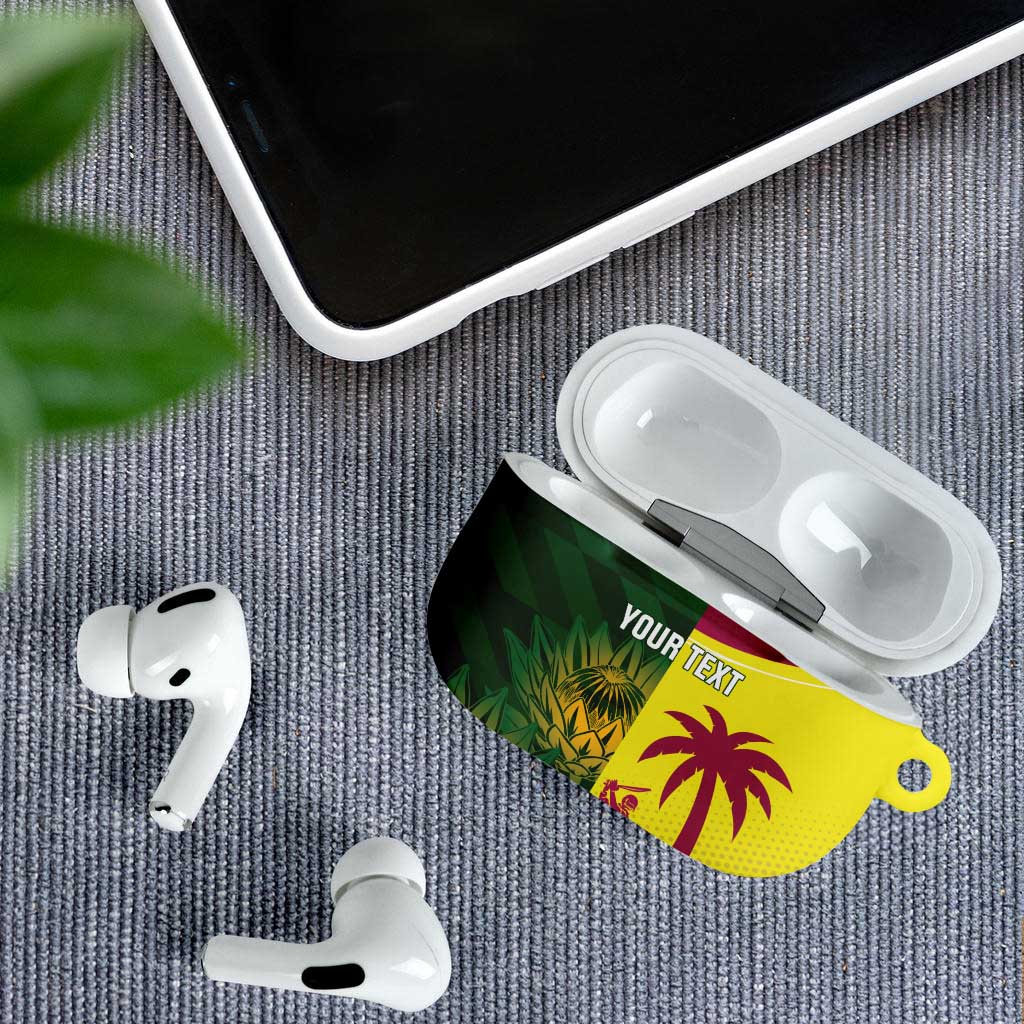 South Africa West Indies Cricket Custom AirPods Case Proteas Windies Together - Wonder Print Shop