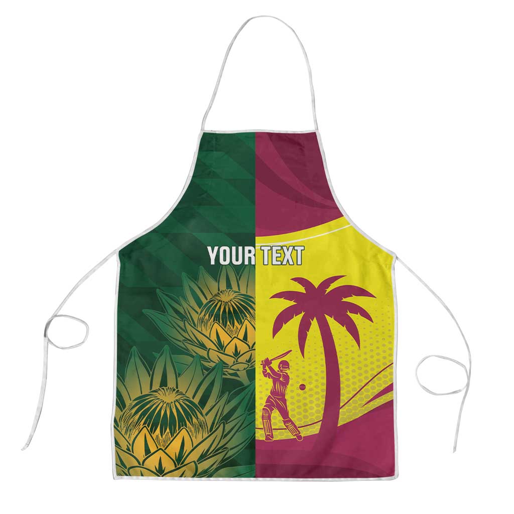South Africa West Indies Cricket Custom Apron Proteas Windies Together - Wonder Print Shop
